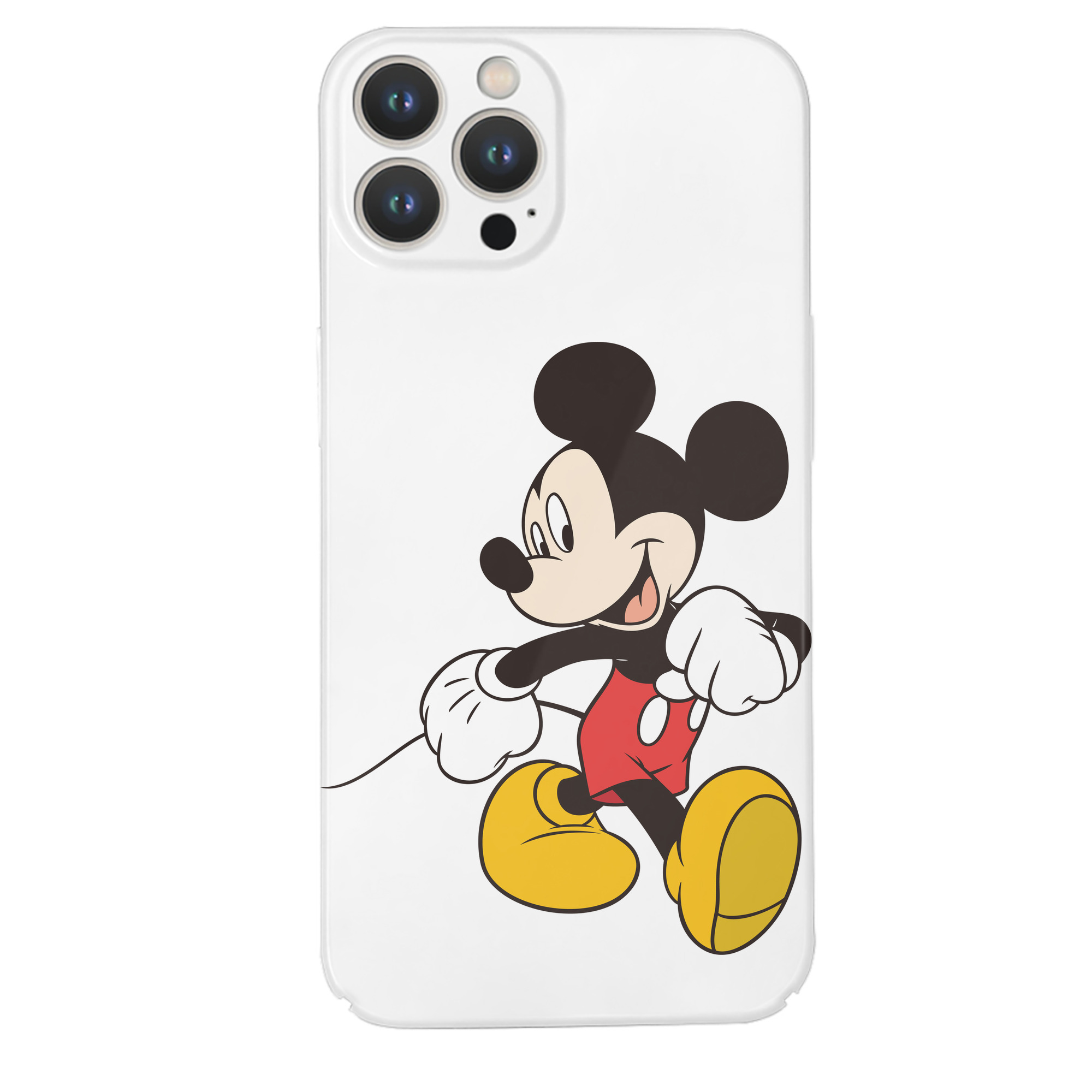 （画像用） ミッキーマウス Mickey Mouse 【iPhone 14シリーズ対応】ハードケース